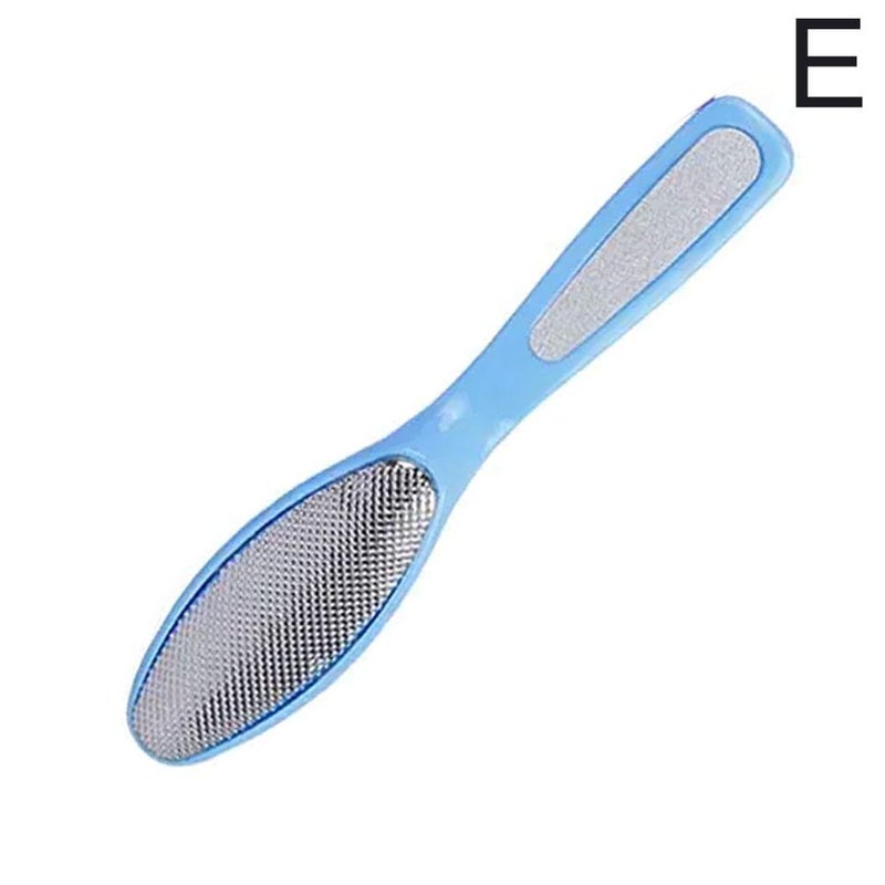 Stainless steel foot file, double-sided foot file, multi-functional foot scrubber, foot file.